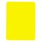 Karta žlutá pro rozhodčí 9x12 cm